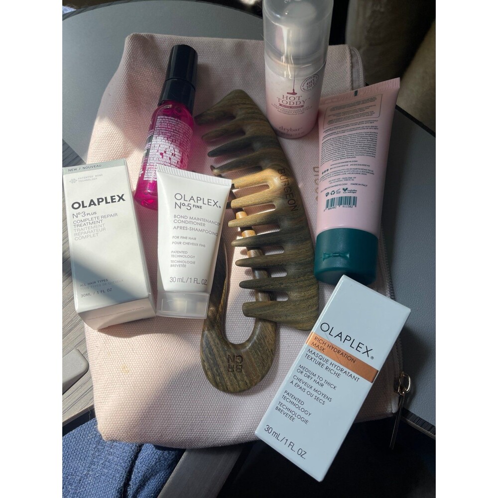 Gorgeous hair on the go bundle, feat. Olaplex